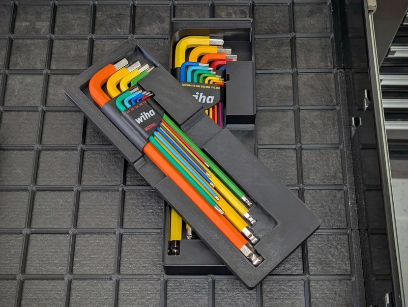 Khay Đựng Lục Giác Wiha (Allen Key) - Hệ Gridfinity - Image 2