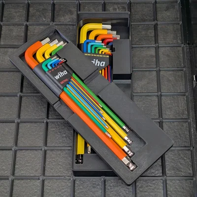 Khay Đựng Lục Giác Wiha (Allen Key) - Hệ Gridfinity