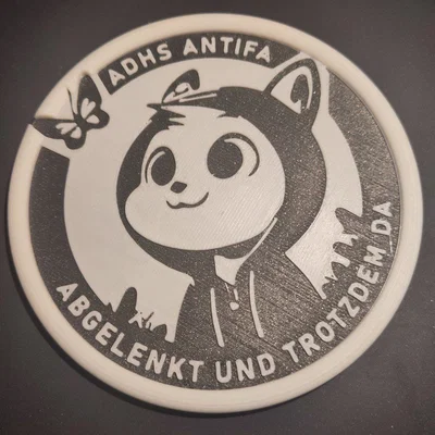 ADHS Antifa - Bảng mô hình chú sóc và cánh bướm (Gốc từ Neuroticfish)