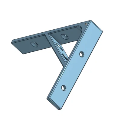 Ke đỡ kệ (Shelf Bracket) siêu bền in 3D cho không gian gia đình