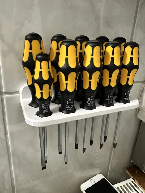 Giá treo tường cho tua vít Wera - Image 1