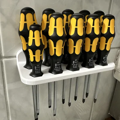 Giá treo tường cho tua vít Wera
