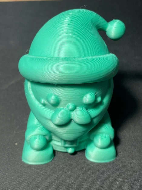 Ông già Noel tối giản đáng yêu – Món đồ trang trí Giáng sinh 3D hoàn hảo! - Image 2