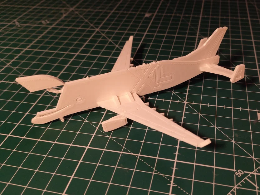 Mô hình Kit Card Airbus A330-743L Beluga XL - Image 2