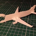 Mô hình Kit Card Airbus A330-743L Beluga XL - Thumbnail 2