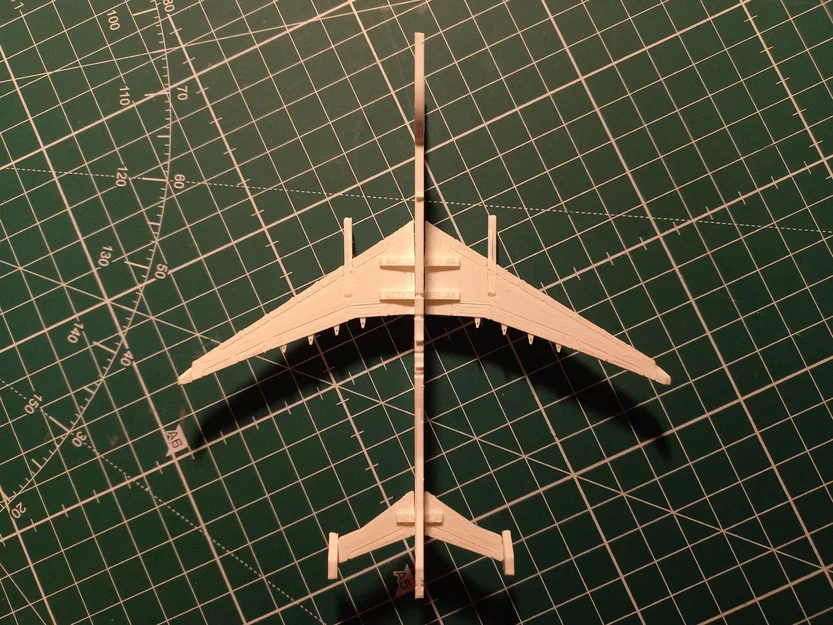 Mô hình Kit Card Airbus A330-743L Beluga XL - Image 3