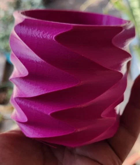 Mẫu in 3D chậu cây cảnh mini hình xoắn ốc tinh tế - Image 4
