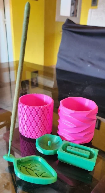 Mẫu in 3D chậu cây cảnh mini hình xoắn ốc tinh tế - Image 5