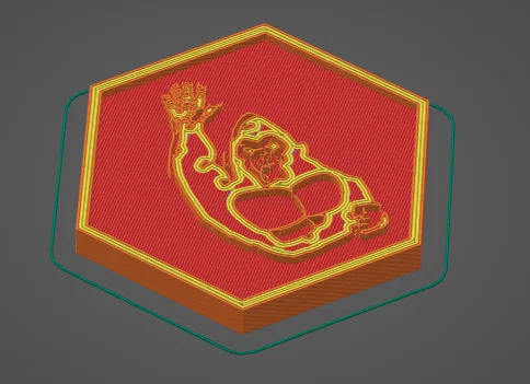 Mô hình đồng xu King Kong Lab Coin in 3D độc đáo - Image 1