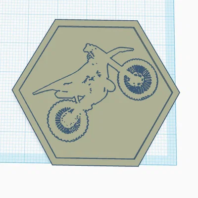 Mô hình huy hiệu Motorist LAB COIN 3D cho tín đồ mê mô tô