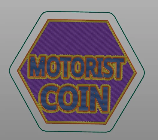 Mô hình huy hiệu Motorist LAB COIN 3D cho tín đồ mê mô tô - Image 3