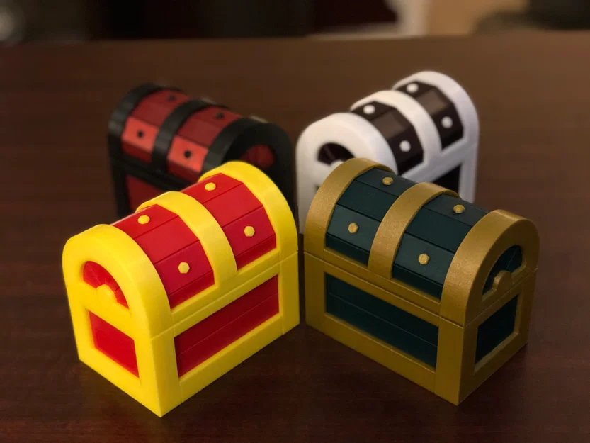 Treasure Chest Puzzle Box - Hộp Giải Đố Rương Báu Zelda - Image 1