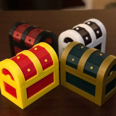 Treasure Chest Puzzle Box - Hộp Giải Đố Rương Báu Zelda