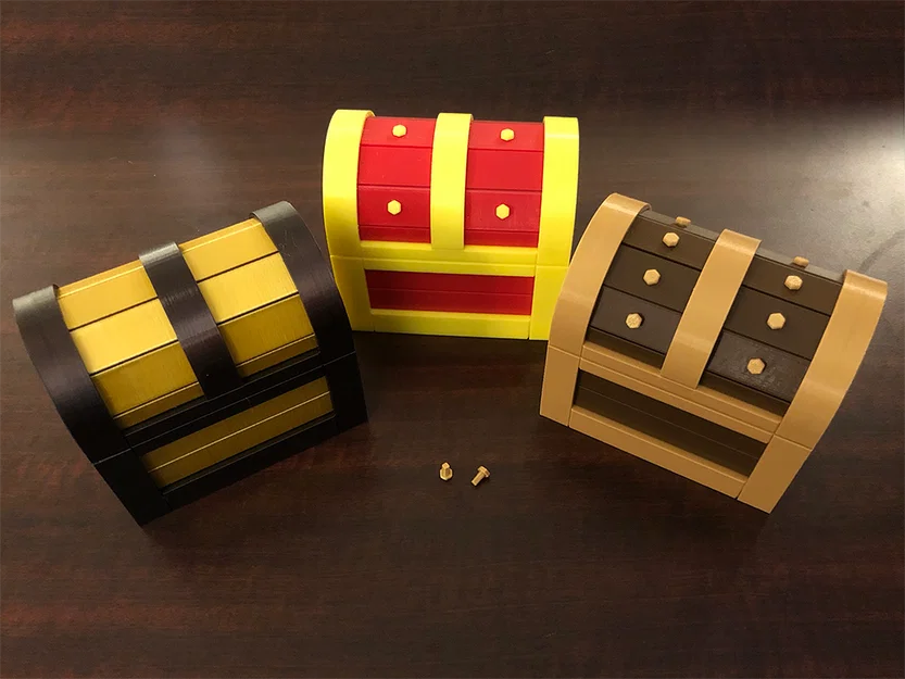Treasure Chest Puzzle Box - Hộp Giải Đố Rương Báu Zelda - Image 2
