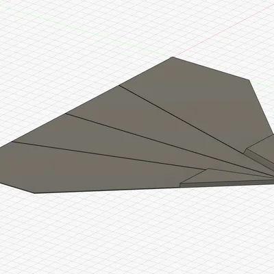 Máy bay gấp in 3D (Foldable plane)
