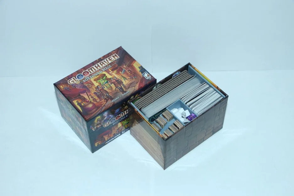 Bộ Insert Sắp Xếp Cho Board Game Gloomhaven Buttons & Bugs - Image 1