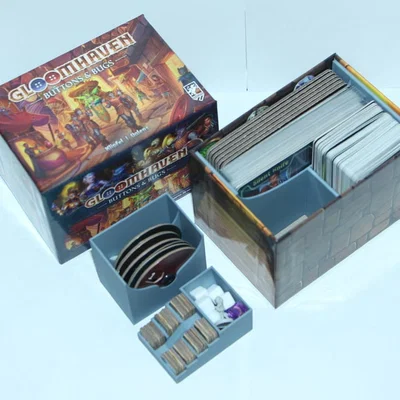 Bộ Insert Sắp Xếp Cho Board Game Gloomhaven Buttons & Bugs