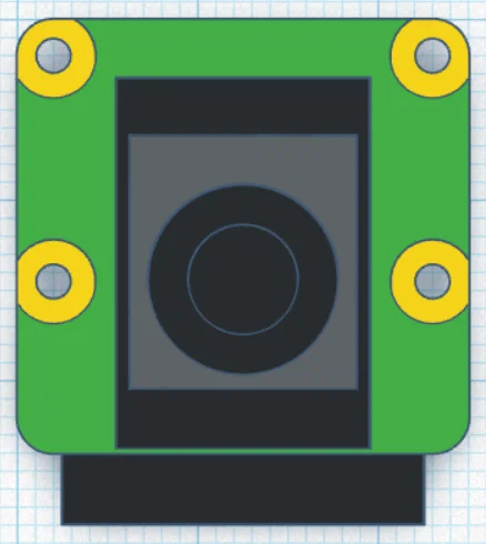 Mô hình 3D Raspberry Pi AI Camera - Thiết kế vỏ case chuyên nghiệp - Image 2