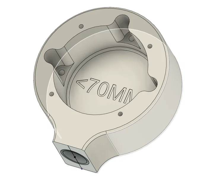 Đế gắn tường 3D cho camera Ubiquiti Unifi G5 Turret chắc chắn - Image 2