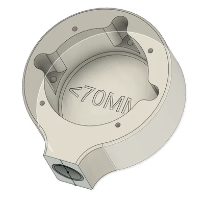 Đế gắn tường 3D cho camera Ubiquiti Unifi G5 Turret chắc chắn