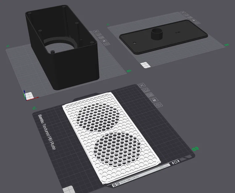 Thùng Loa Đôi (Double/Two-Way Speaker Box) - Image 1