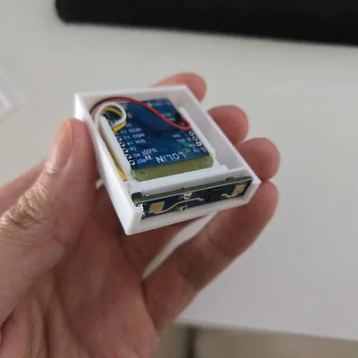 Hộp đựng Lolin D1 Mini và cảm biến LD2410 in 3D gọn nhẹ