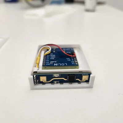 Hộp đựng Lolin D1 Mini và cảm biến LD2410 in 3D gọn nhẹ