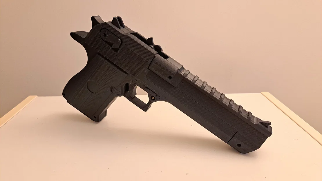 Súng Desert Eagle (Bản in 3D bắn dây thun) - Image 3