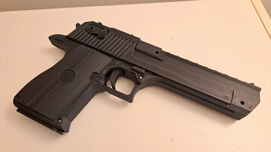 Súng Desert Eagle (Bản in 3D bắn dây thun) - Image 4