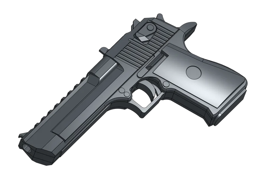 Súng Desert Eagle (Bản in 3D bắn dây thun) - Image 5