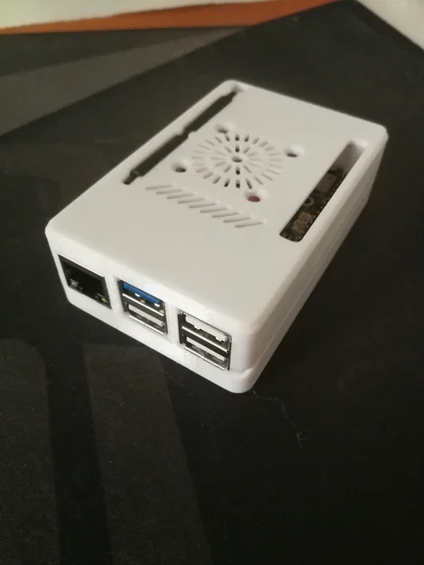 Vỏ hộp 3D cho Orange PI5 Pro kèm khe quạt tản nhiệt tiện lợi - Image 1