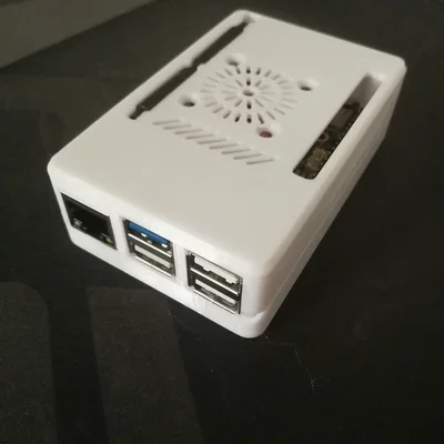 Vỏ hộp 3D cho Orange PI5 Pro kèm khe quạt tản nhiệt tiện lợi