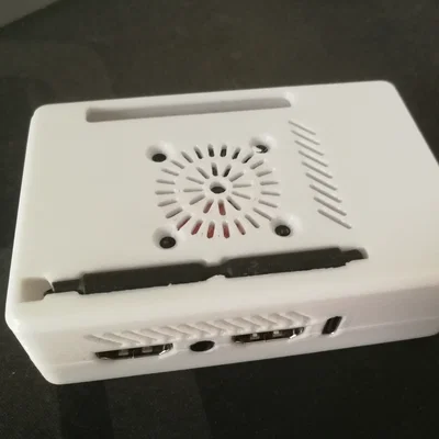 Vỏ hộp 3D cho Orange PI5 Pro kèm khe quạt tản nhiệt tiện lợi