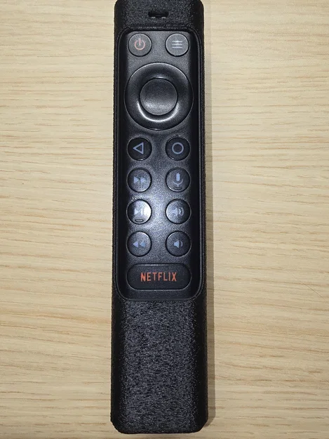 Ốp lưng NVIDIA Shield TV Remote (Có tùy chọn chặn nút Netflix) + Fuzzy Skin - Image 1