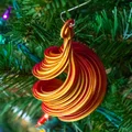 Spiral Ribbon Christmas Bulb 2024 - Mẫu trang trí Giáng sinh dạng xoắn 2024 - Thumbnail 2