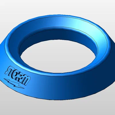 Cốc hình quả bóng Bowling chủ đề Storm