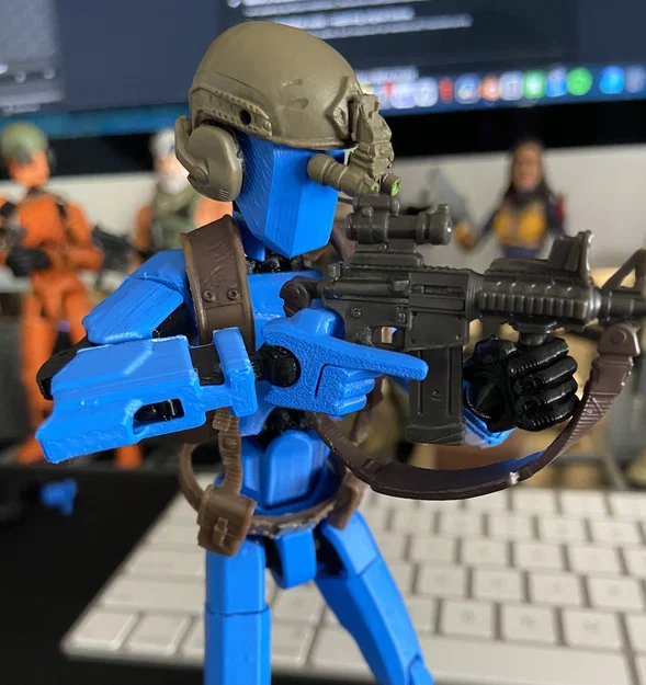 Bộ bàn tay "ngón tay ngoài cò" cho Dummy 13 - Image 1