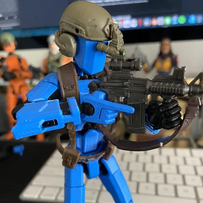 Bộ bàn tay "ngón tay ngoài cò" cho Dummy 13