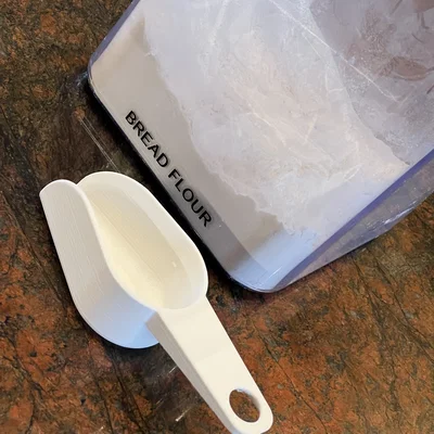 Muỗng xúc bột nhỏ (Small Flour Scoop) in 3D tiện lợi cho nhà bếp