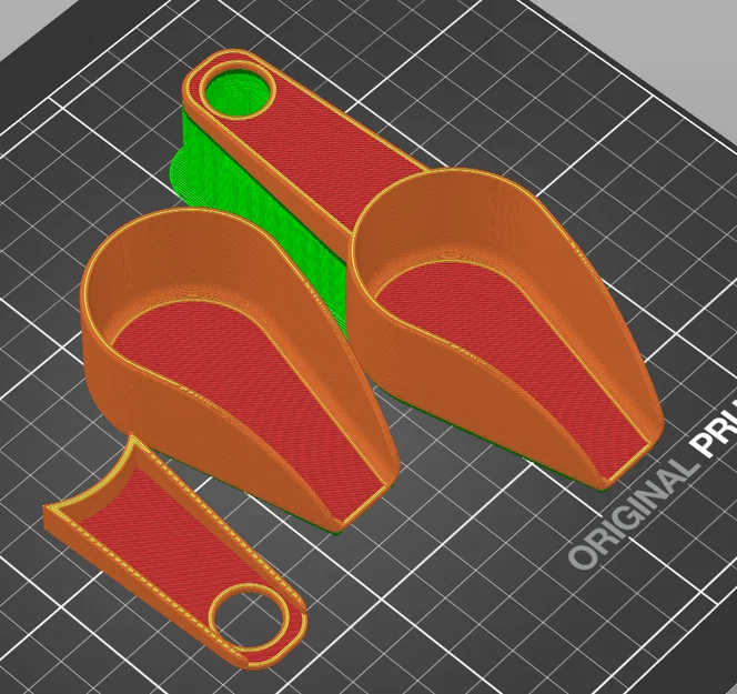 Muỗng xúc bột nhỏ (Small Flour Scoop) in 3D tiện lợi cho nhà bếp - Image 3