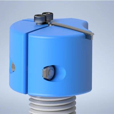 Phụ kiện gắn máy mài cắt chân phím đàn (Fret tang notcher/grinder)