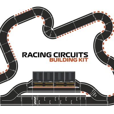 Bộ kit Racing Circuits - Lắp ráp tất cả các đường đua Formula 1 Grand Prix