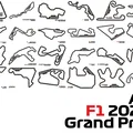Bộ kit Racing Circuits - Lắp ráp tất cả các đường đua Formula 1 Grand Prix - Thumbnail 2