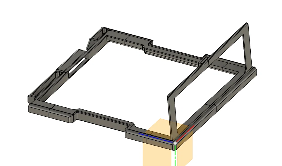 Khung nâng Qidi Plus 4 kèm cổng thoát khí tuần hoàn và giá đỡ nắp máy - Image 1