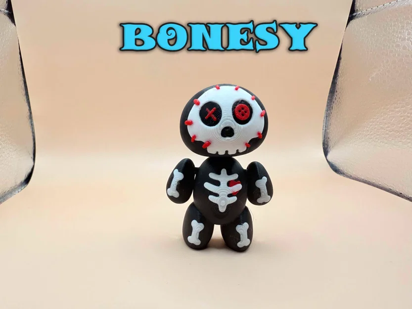 Mô hình búp bê Voodoo khớp nối: Bộ sưu tập Bones và Skulls Flexi - Image 3