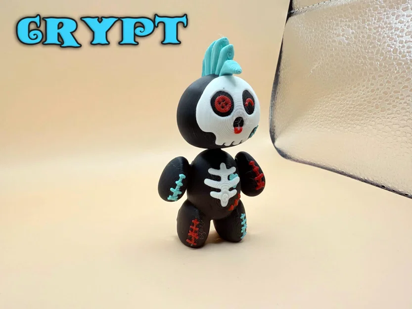 Mô hình búp bê Voodoo khớp nối: Bộ sưu tập Bones và Skulls Flexi - Image 6