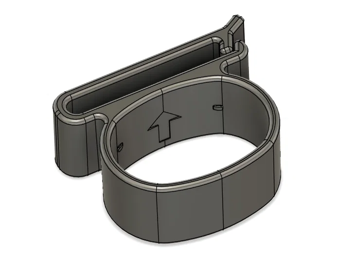 Ngàm cài thắt lưng kiểu scout cho dao Morakniv Eldris - Image 2