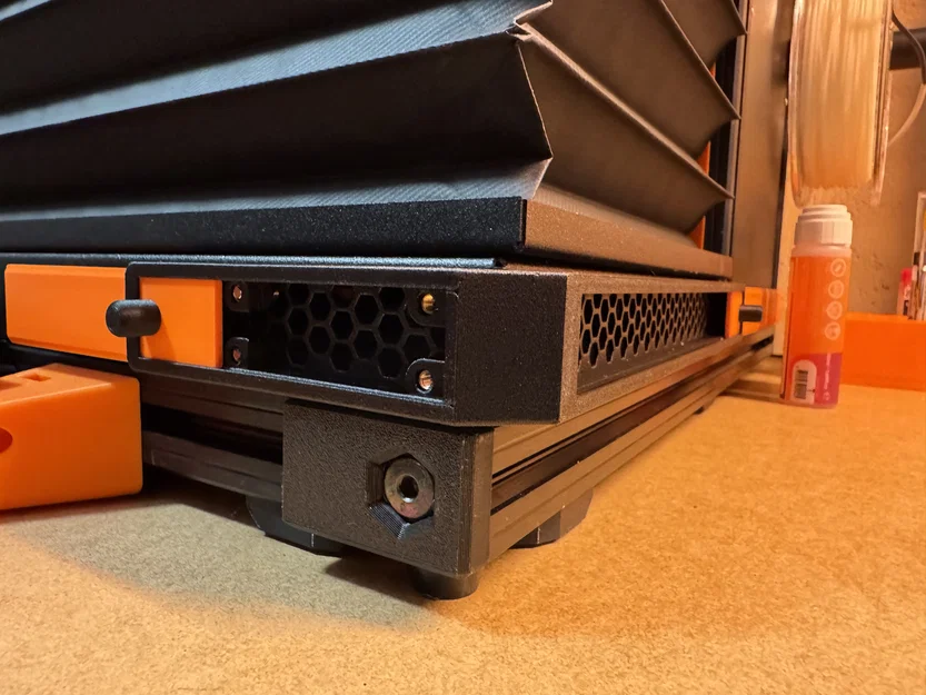 Nắp che lỗ thông gió dưới có thể điều chỉnh cho Prusa XL Enclosure - Image 4