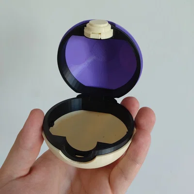 Masterball có bản lề (V1.6), nút bấm chức năng và khay đựng băng GBA, DS, 3DS