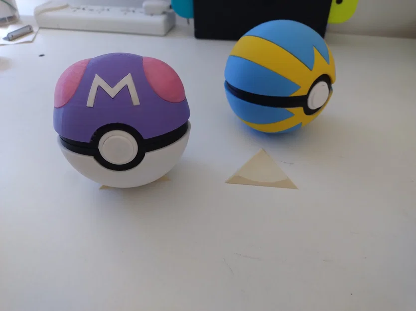 Pokeball có bản lề (V1.6), nút bấm chức năng và khay chứa băng GBA, DS, 3DS - Image 7